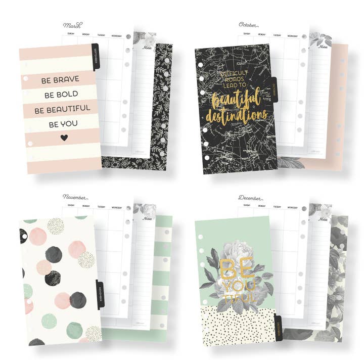 Pukka Pads North America - Wholesale Planner - Beautiful Monthly Personal Planner Inserts2