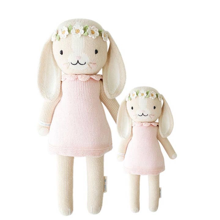 cuddle+kind - Wholesale Doll - Kids - Hannah the bunny (blush), gives 10 meals