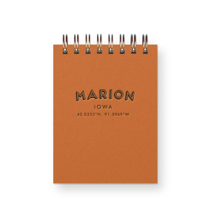 Ruff House Print Shop - Wholesale Notebook - Custom City Coordinates Mini Jotter Notebook1