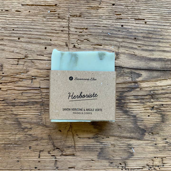 Herbalist Soap - verbena scent for wholesale by Savonnerie Elise