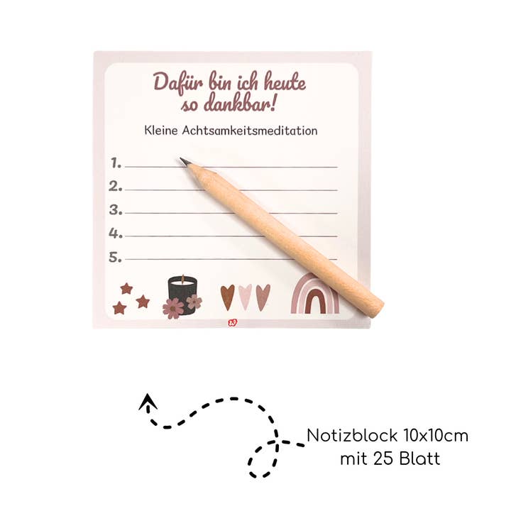 Wunderle GmbH - Wholesale Stationery/Notecard Set - Mindfulness Block Set – your moment to pause2