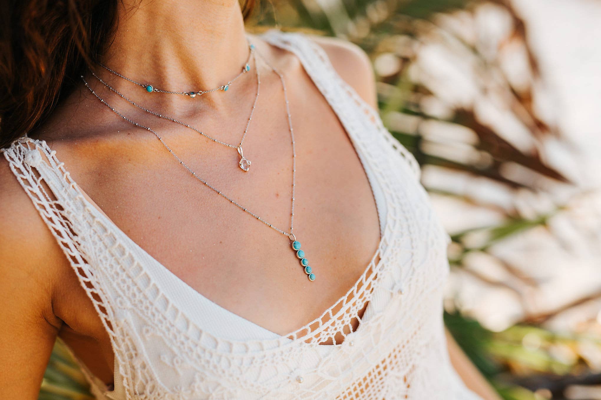 Sowell Jewelry - Wholesale Pendant/Charm Necklace - Ilaria Turquoise Necklace1