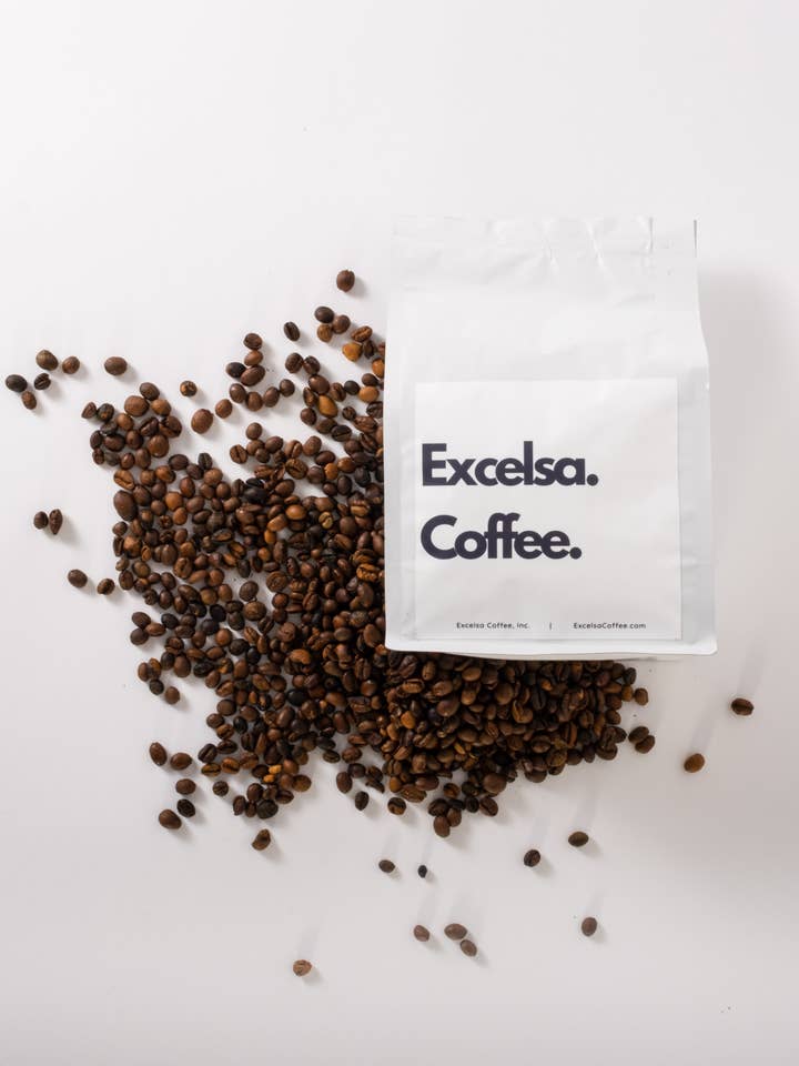 Espresso Roast - Whole Bean (65 lbs) for wholesale by Excelsa Coffee, Inc.