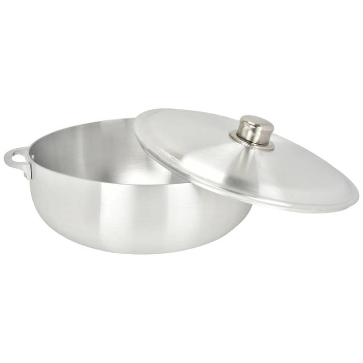 ShopBobbys - Wholesale Cooking Pot - Chef PRO Commercial Grade Aluminum Caldero Stock Pot, 9.3 Quarts