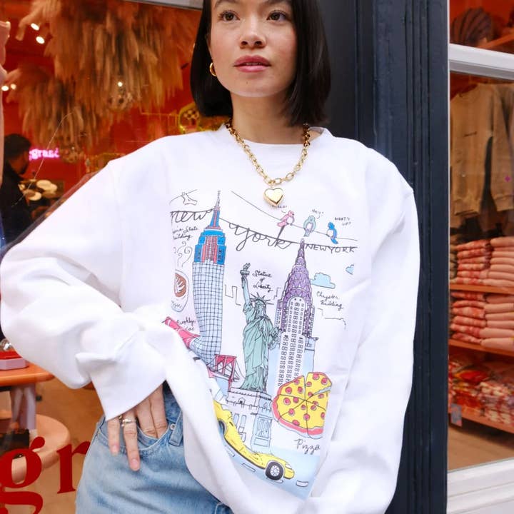 NY Illustration Sweatshirt and other Purchase Wholesale sembako murah bisa cod. Free Returns & Net 60 Terms on Faire trending on Faire.