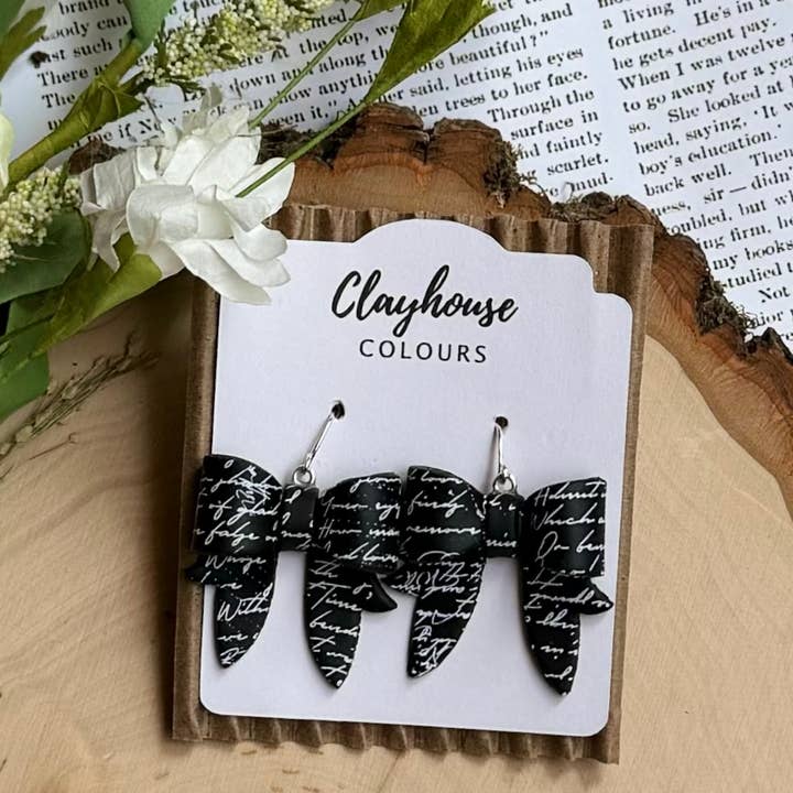 Clayhouse Colours - Wholesale Dangle Earrings - Taylor Swift The Tortured Poets Dept | Swiftie Earrings 3