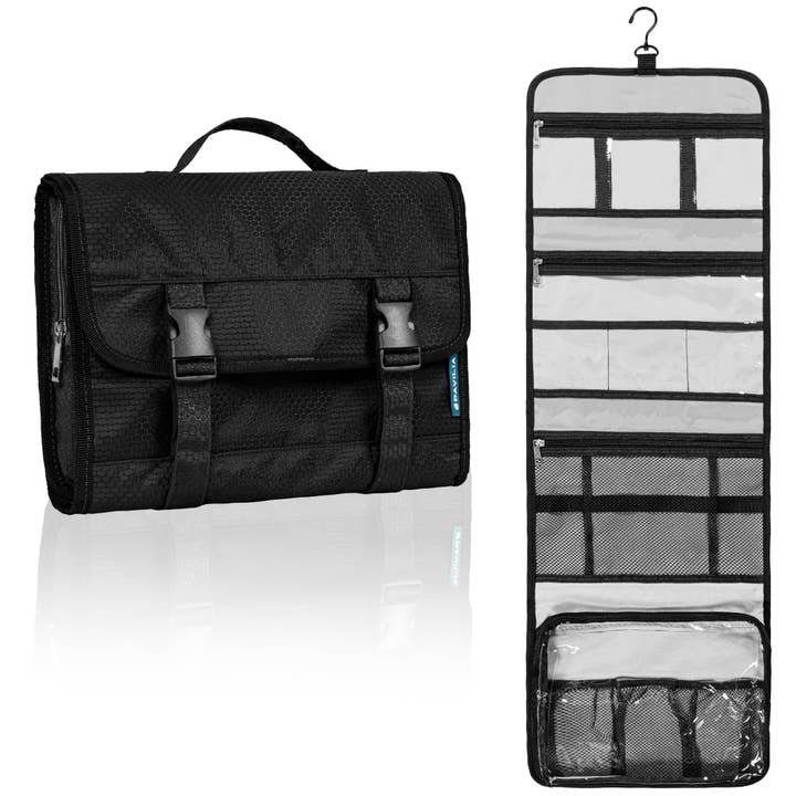 Pavilia - Wholesale Toiletry bag – Unisex - Buckle Hanging Toiletry Organizer Bag1
