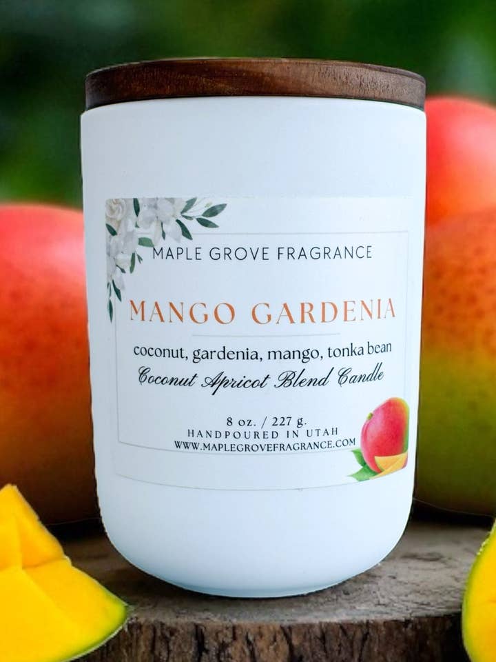 Mango Gardenia for wholesale by Maple Grove Fragrance
