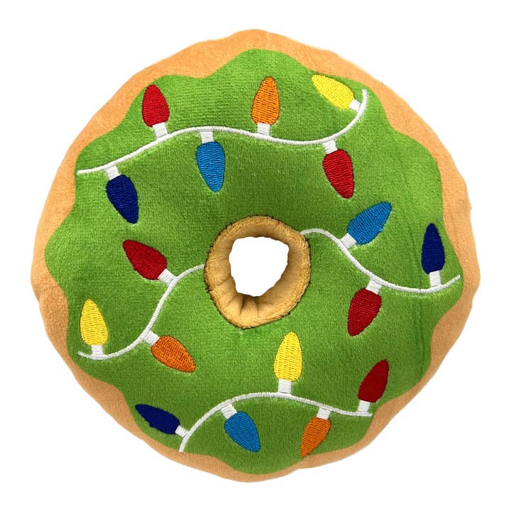 Lit Donut Dog Toy for wholesale by Huxley & Kent