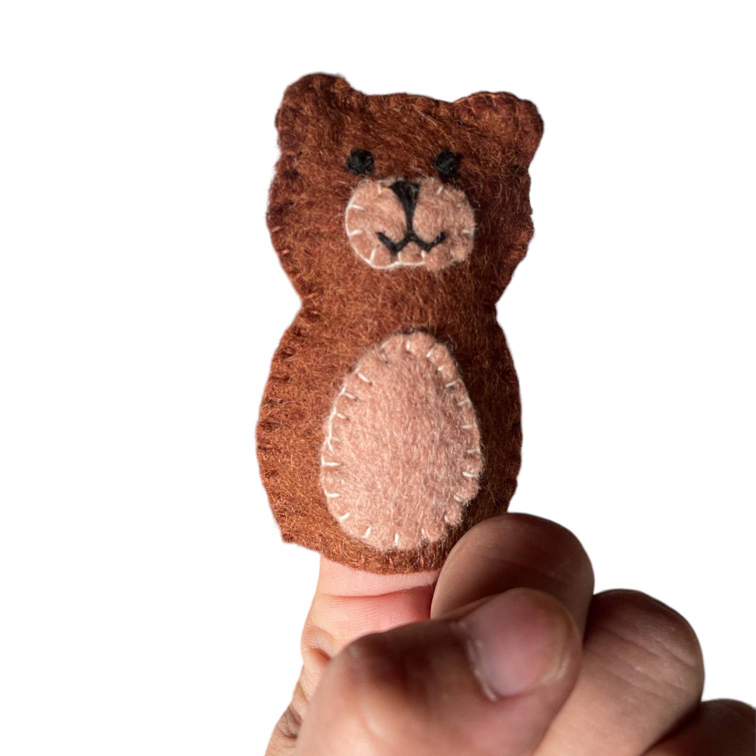 Tenzing Collections – Fantoche de dedo - Crianças e bebés por atacado – Marionetas de Dedo em Feltro Sortido6