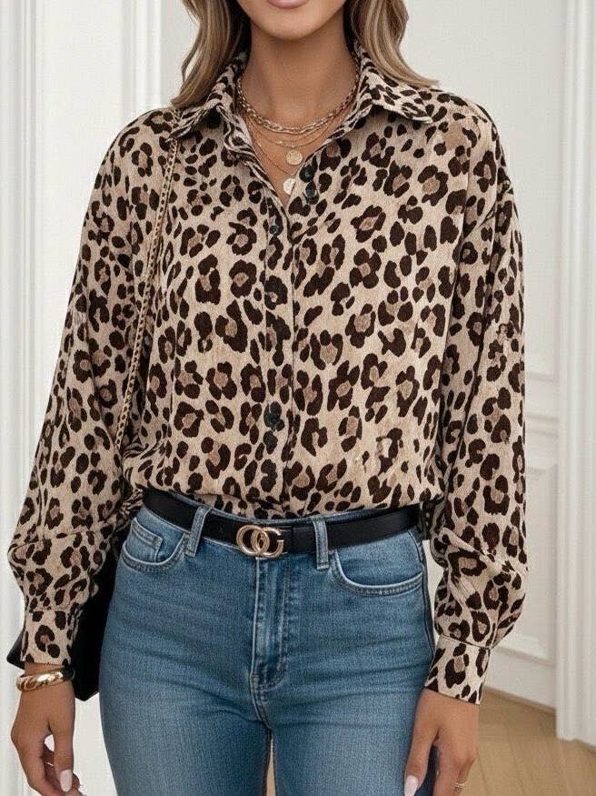 Printed shirt - 9051 for wholesale by ESTEE BROWN