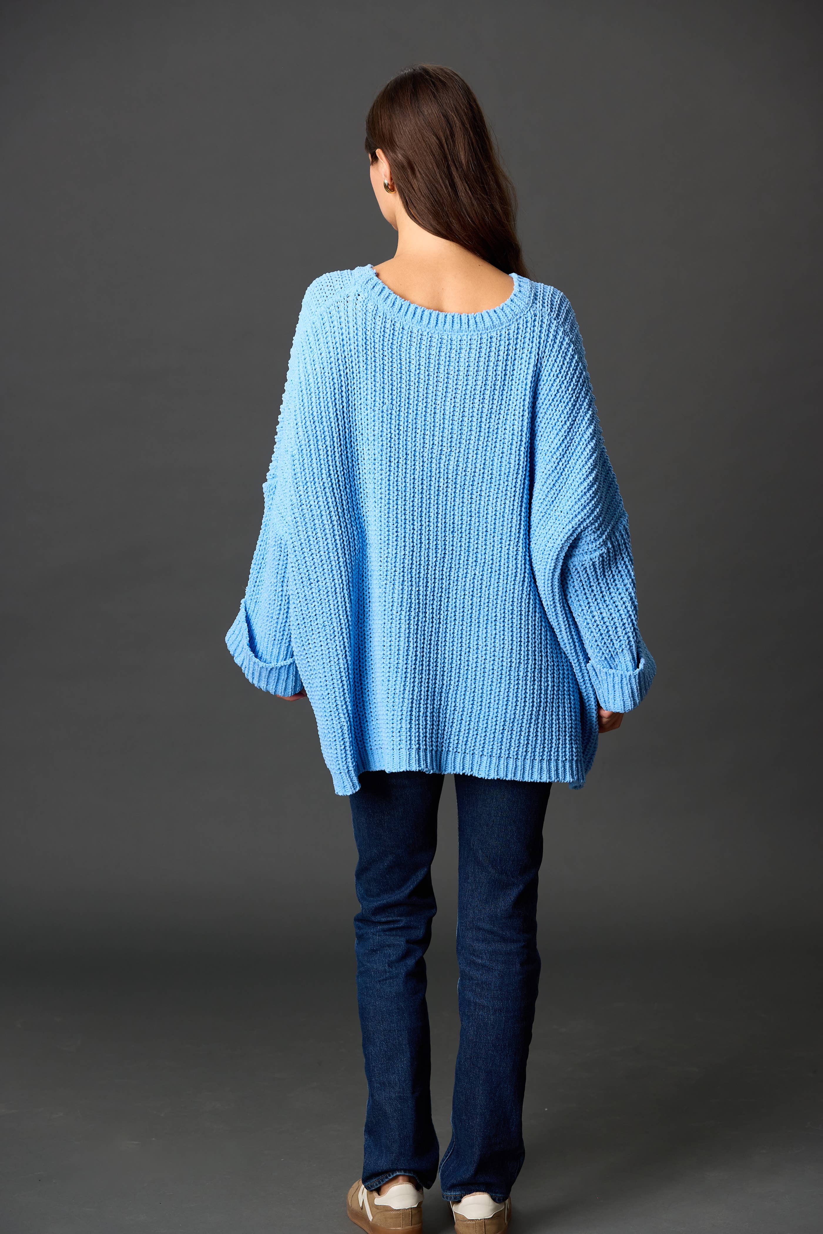 Before You Collection - Vente Pull tunique – femme - Pull oversize en chenille17