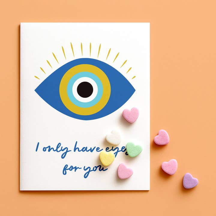 I only have eyes for you Card for wholesale by Via Luma