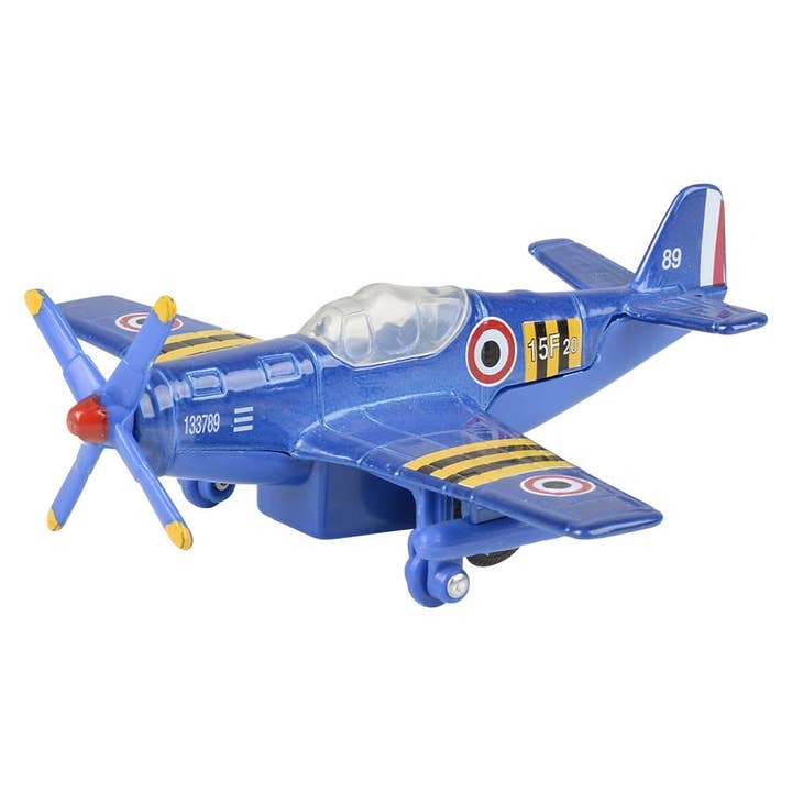La Luna Bella - Toys - Vente Voiture/camion miniature – enfant - Jouets de voiture VINTAGE PLANE LLB, 5 po, MOULÉS SOUS PRESSION5