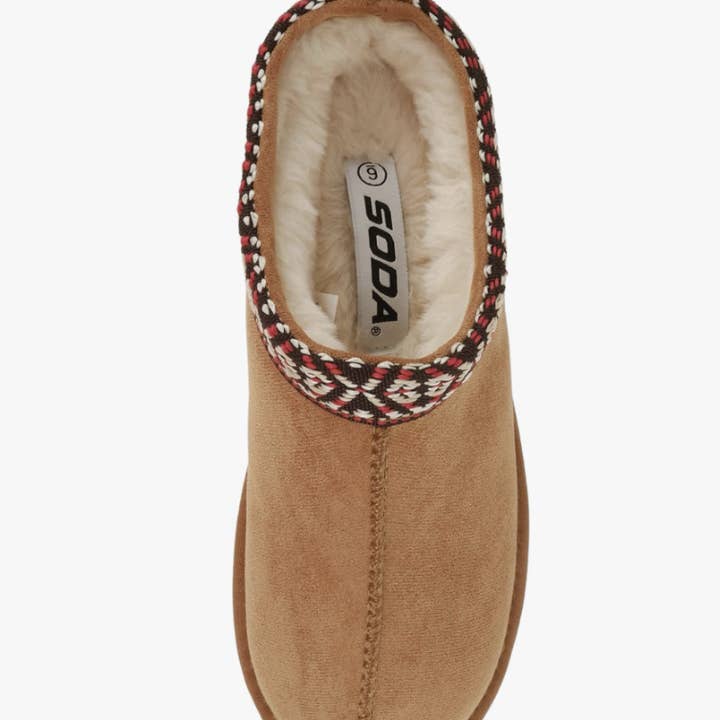 Mars Sky Shoes Wholesale - Wholesale Mules - Women's - Soda EAGLE Women Platform Slipon Cozy Winter Snow Mules