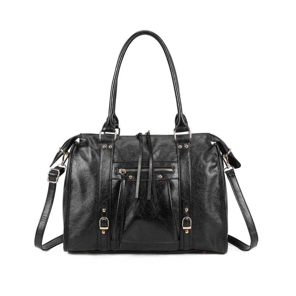 Gallantry - Wholesale Top Handle Bag - Women's - Skyla Metallic Large(R-1979-5)15