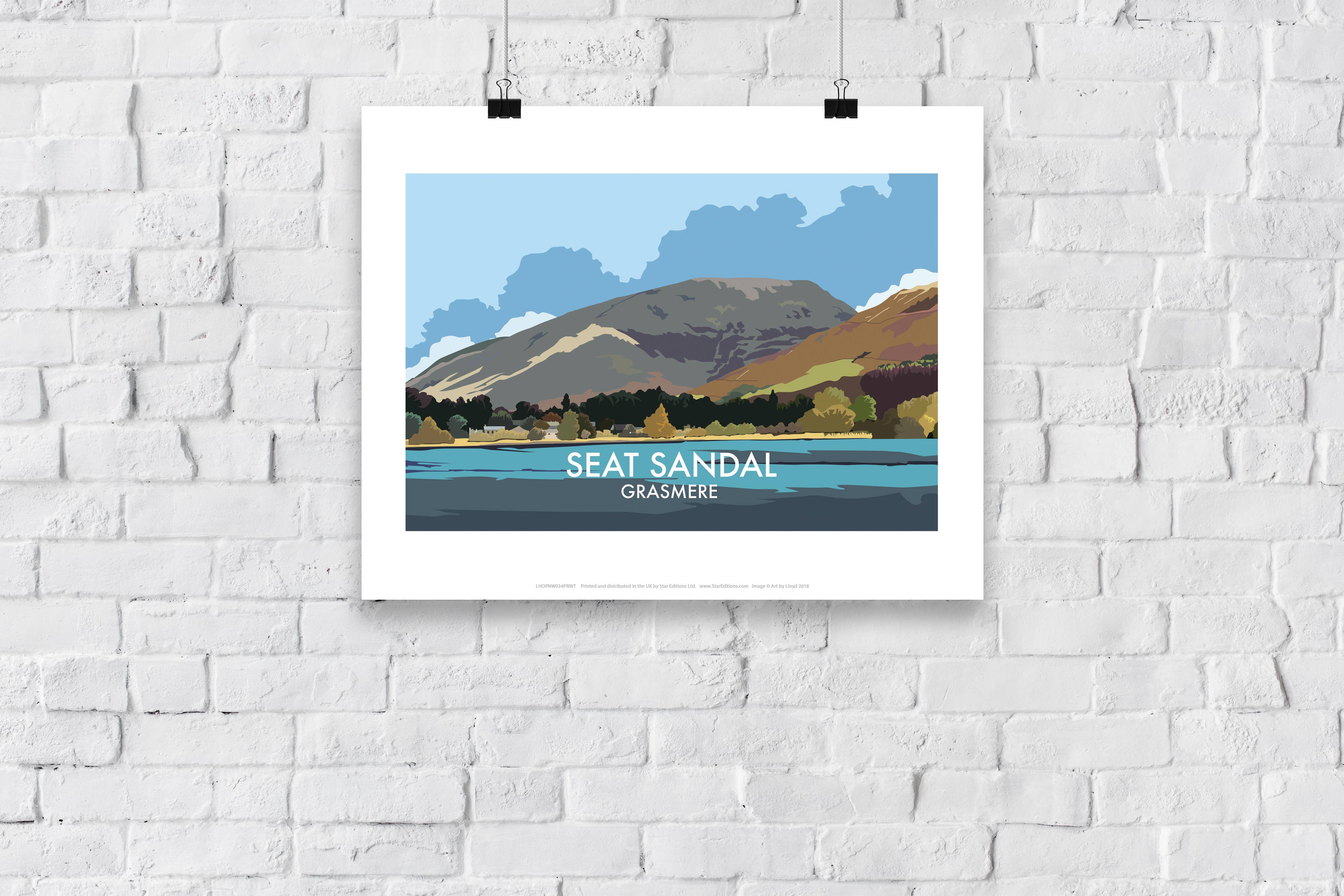 Star Editions – wholesale Art print – Seat Sandal - Grasmere - 11X14” Premium Art Print2