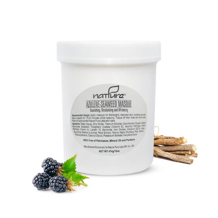 Professional Azulene-Seaweed Masque / 1.0lb for wholesale by NATPURE Clinical Skin Care