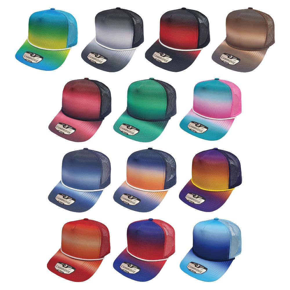 DOBBI – Engroshandel Trucker hat - Unisex – Høj rammegradation meshback12