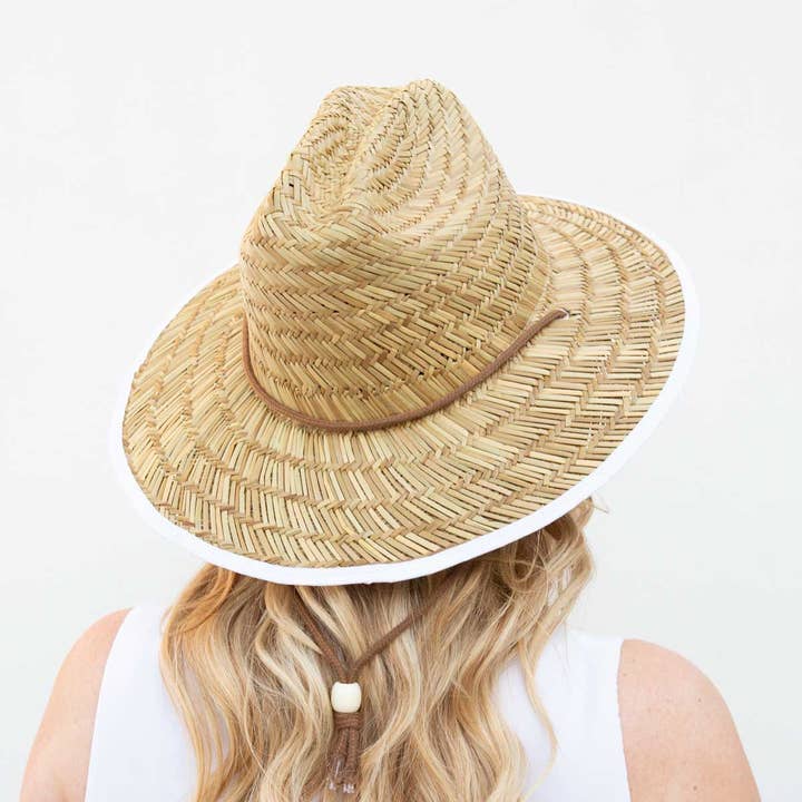 The Royal Standard – wholesale Hattaccessoar - Dam – Havana Solhatt Tan/Vit En Storlek