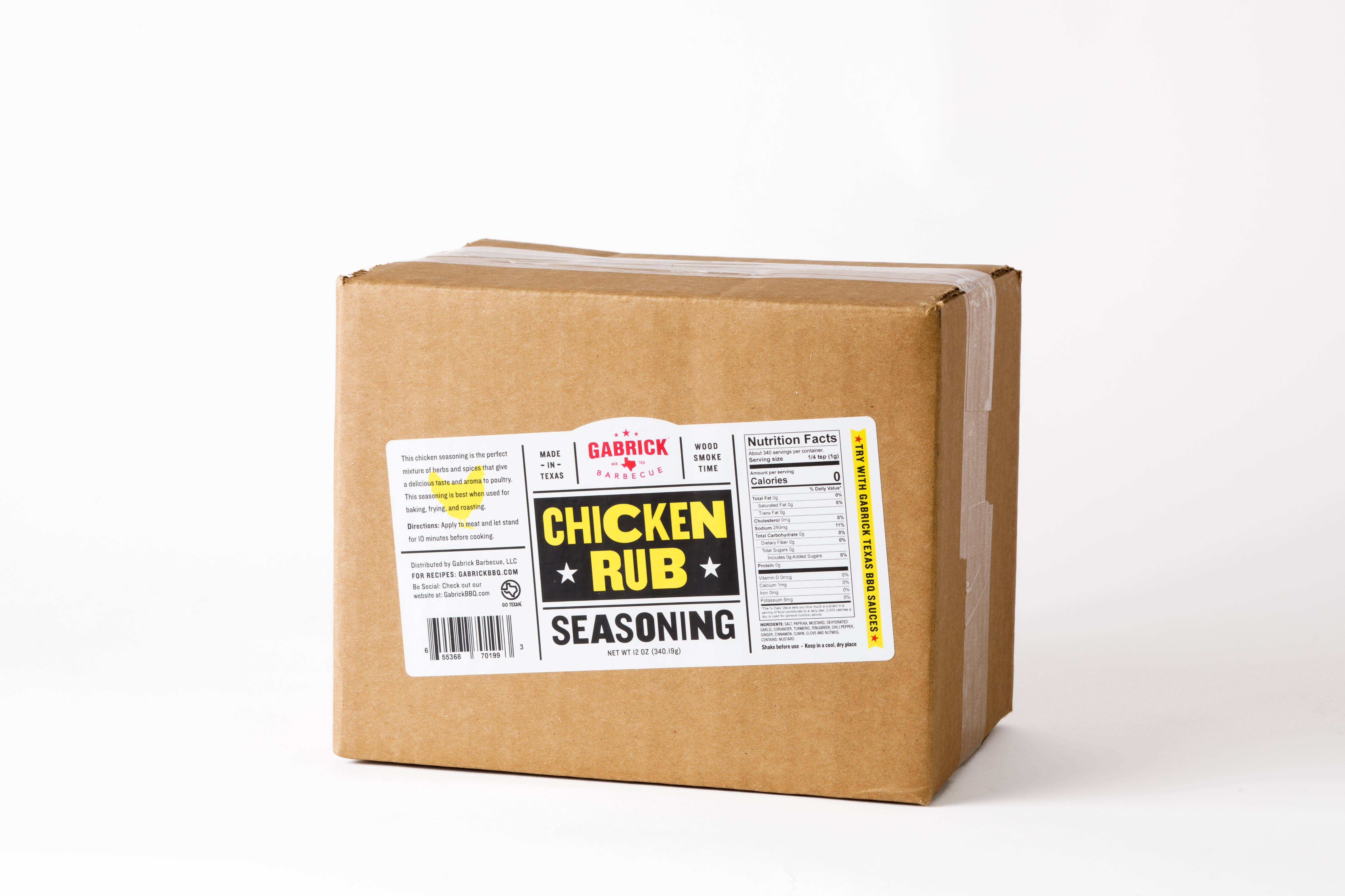 Gabrick BBQ Sauce Co. | Texas BBQ Sauce - Wholesale Rub - Retail BBQ Seasoning Set (4 flavors)2