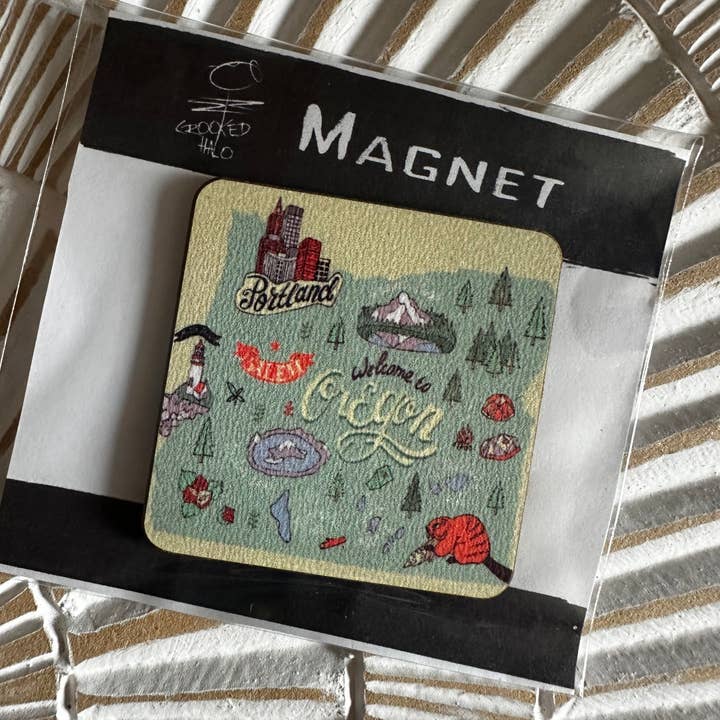 Crooked Halo – Íman por atacado – Íman de estado (Todos os 50 estados)15