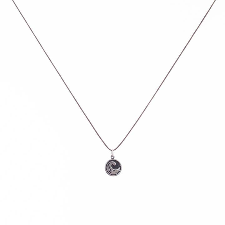 Tiny Charm - Wave Necklace for wholesale by Bronwen Jewelry
