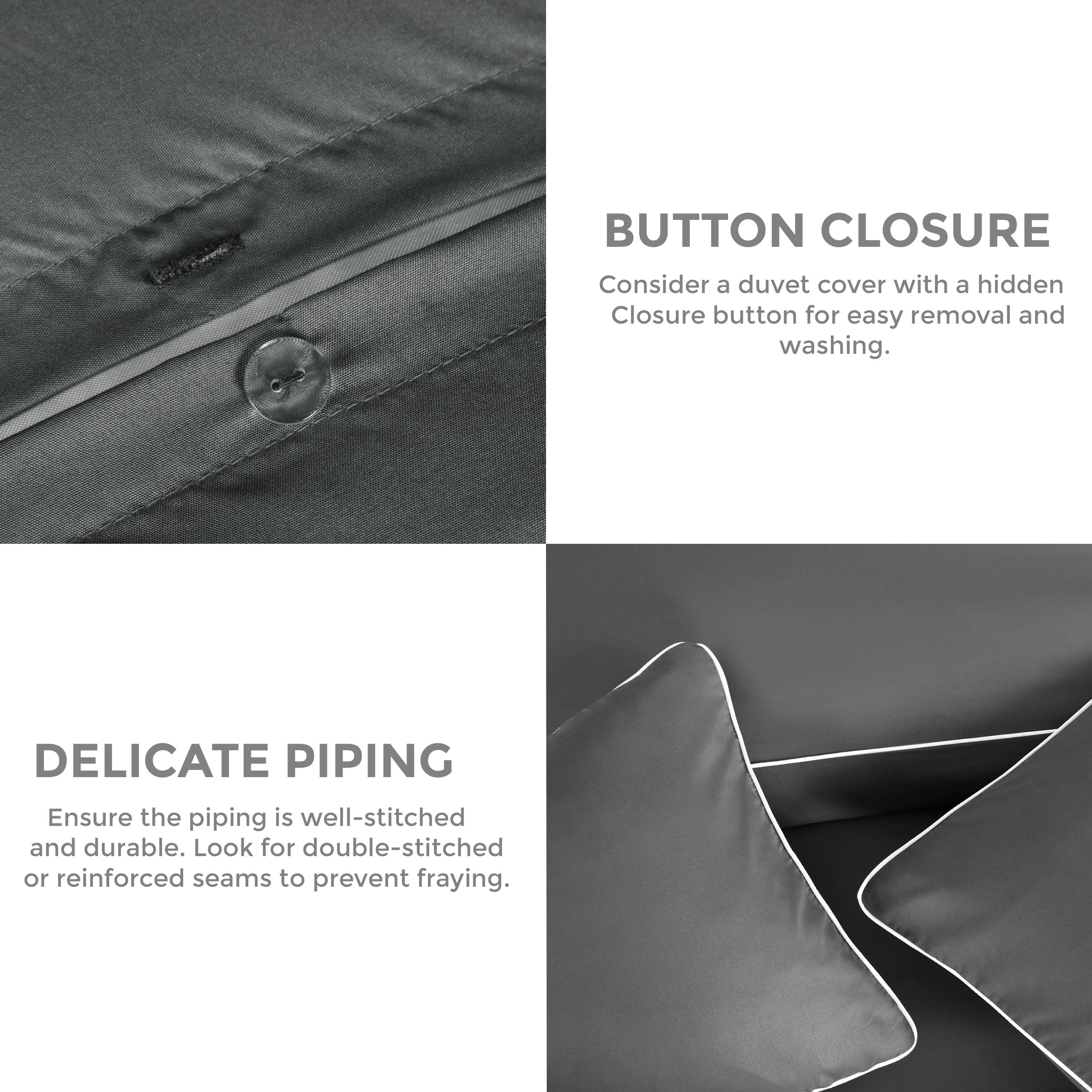 Cotton Passion – wholesale Bedding set – Duvet Cover Set Luxury Piping Ultra Soft Duvet Comforter Set7