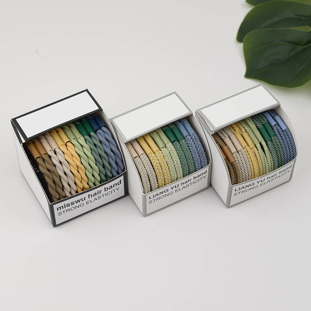 SoapElenGlen - Venta al por mayor Goma para el pelo - Mujer - Cuerda de pelo de alta elasticidad de varios colores4