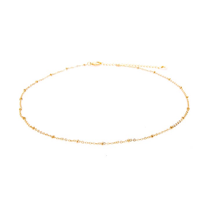 Collana con catena in oro per la vendita all'ingrosso da parte di Lotus and Luna