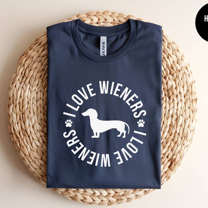 Ik hou van worstjes voor wholesale door The Shirt Republic