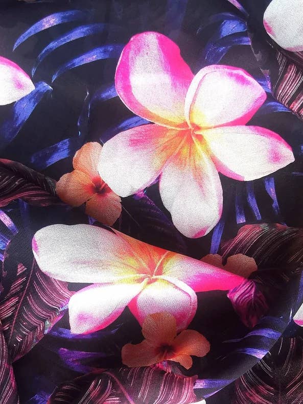 Exclusive ALDABRA Polyester Voile printed fabric for wholesale by ALDABRA SWIWMEAR