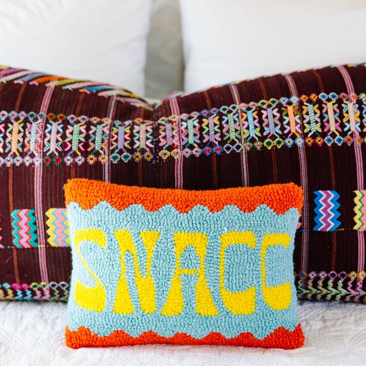 Snacc Pillow for wholesale by Furbish Studio
