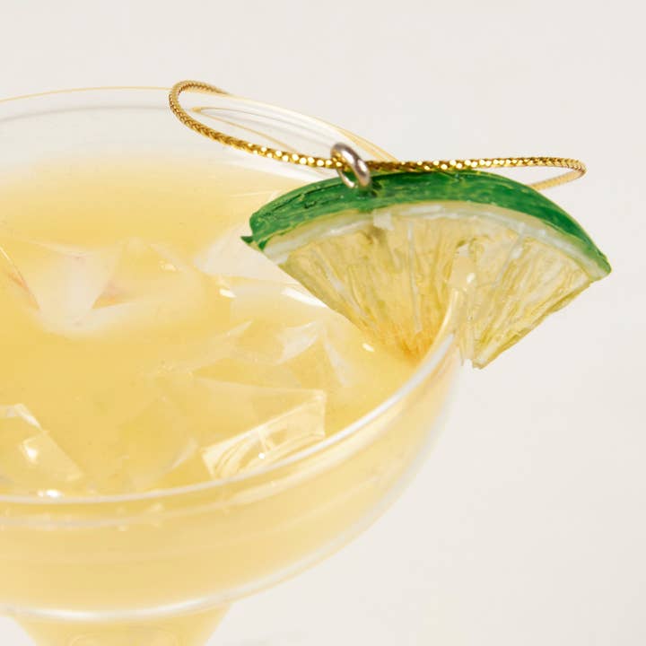 Primitives by Kathy - Wholesale Ornament - Glass Margarita Ornament
