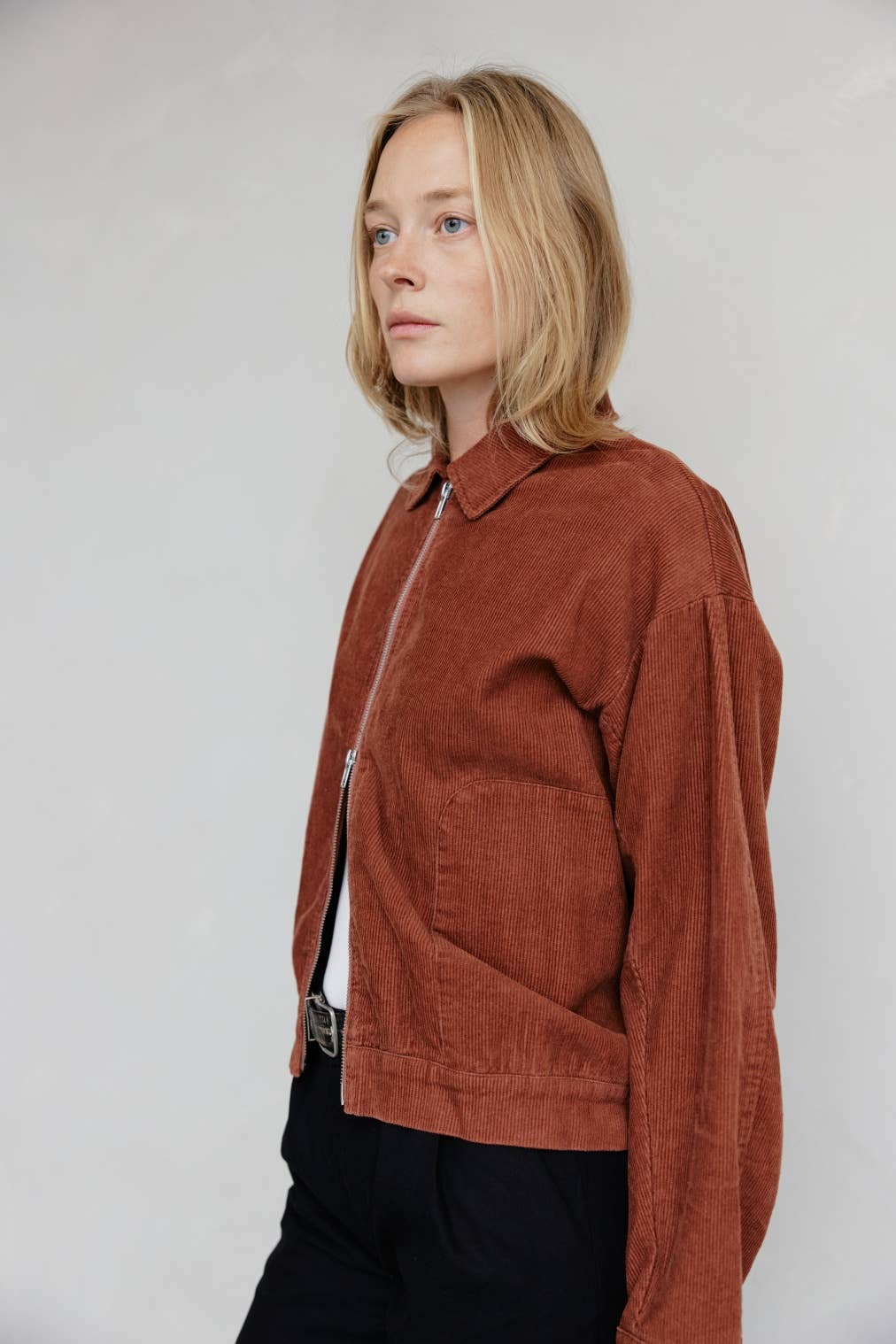 MOD REF - Wholesale Jacket - Women's - The Hayden Jacket | Cropped Corduroy Jacket19
