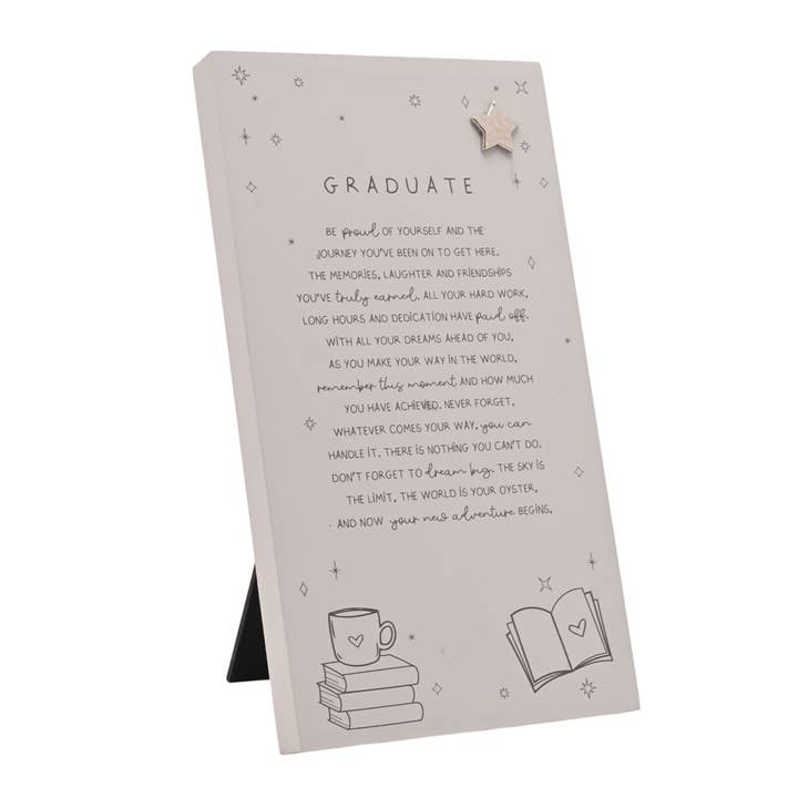 Momente Stehende Versplakette - Absolvent für den Großhandel von WIDDOP and Co.