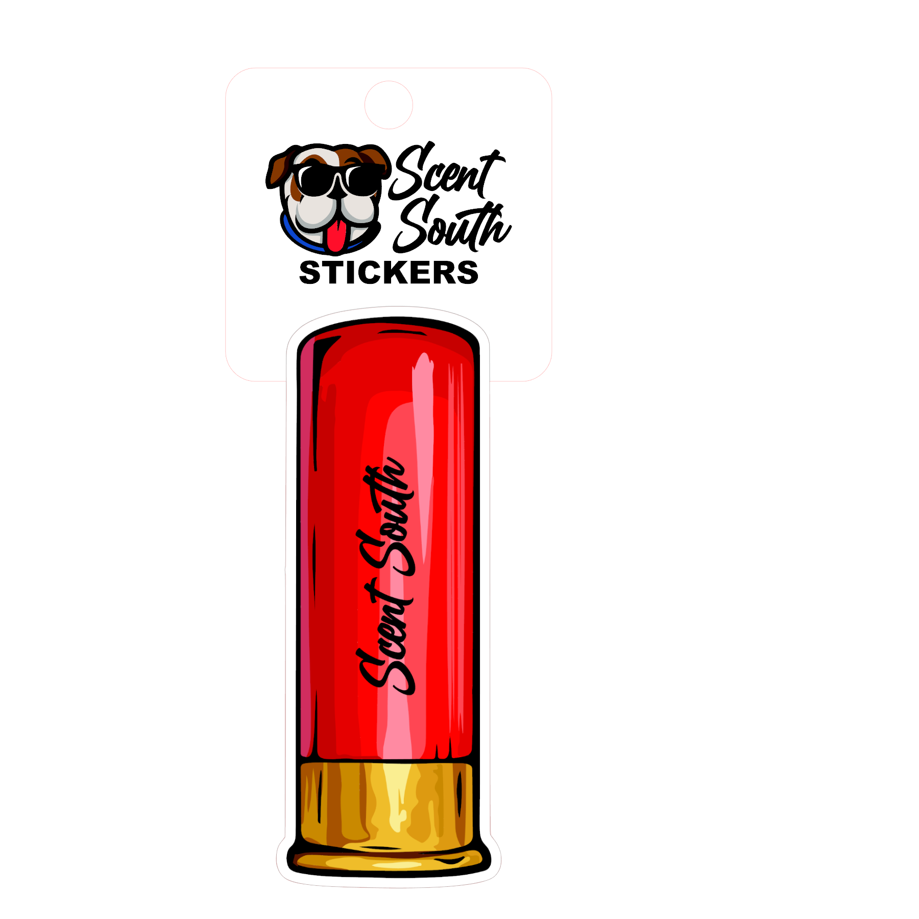 Scent South - Wholesale Sticker - Shotgun Shell - sticker0