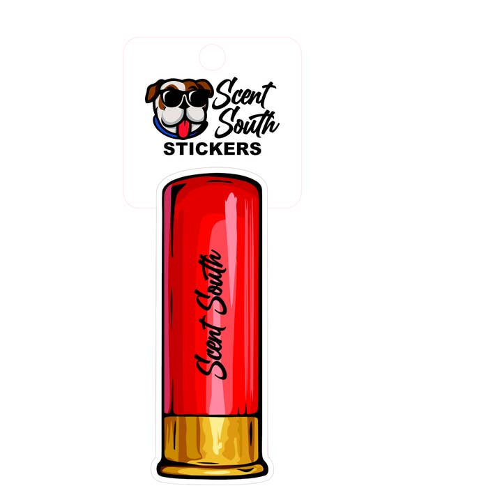 Scent South - Wholesale Sticker - Shotgun Shell - sticker