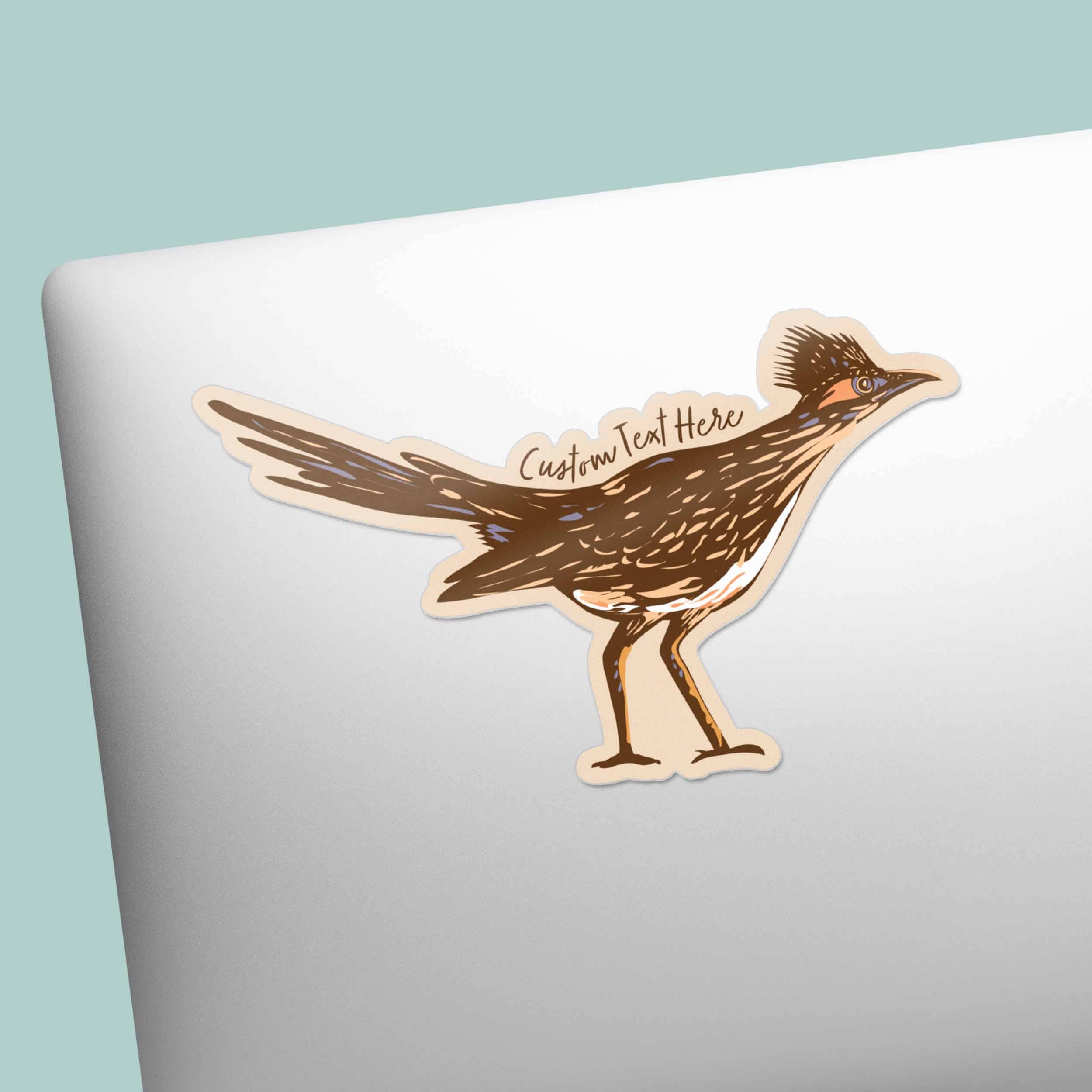 Sentinel Supply - Wholesale Sticker - Custom Roadrunner Sticker - Name Drop Nature Decals3