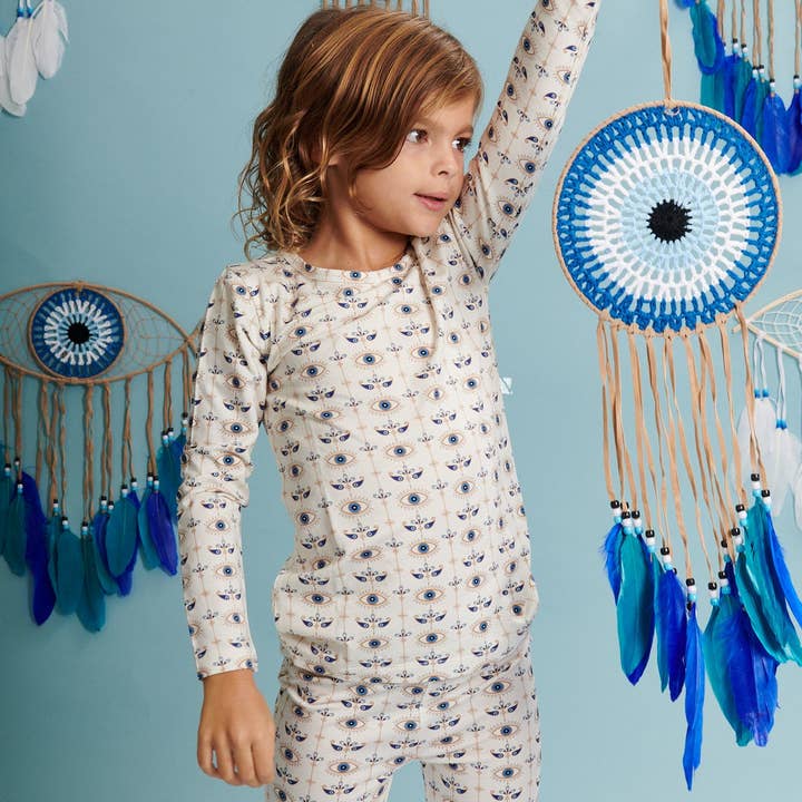 Elebaby - Wholesale Sleepwear Set - Kids - Tiny Talisman Classic Pajama Set2