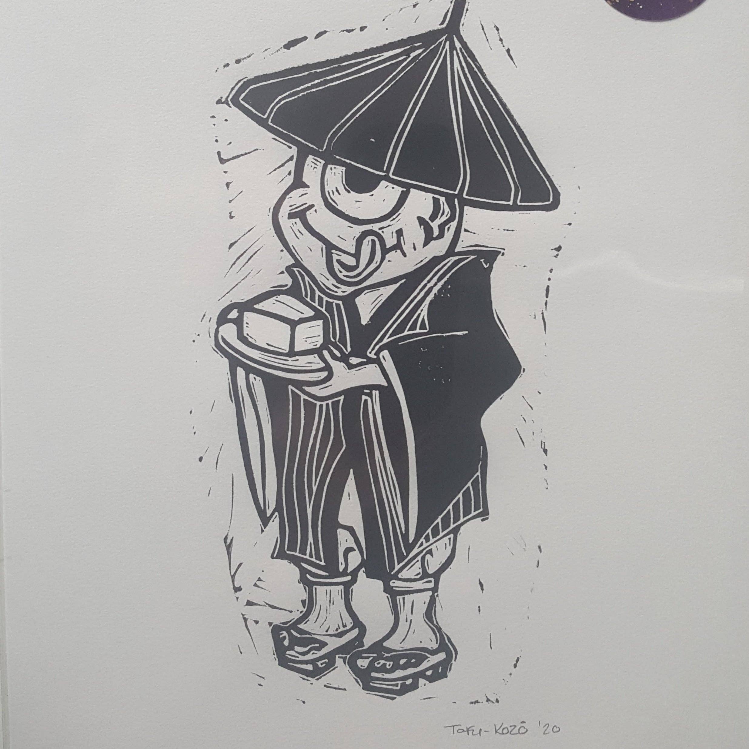 Minifi's Oddities – wholesale Art print – Tofu Kozo - white0