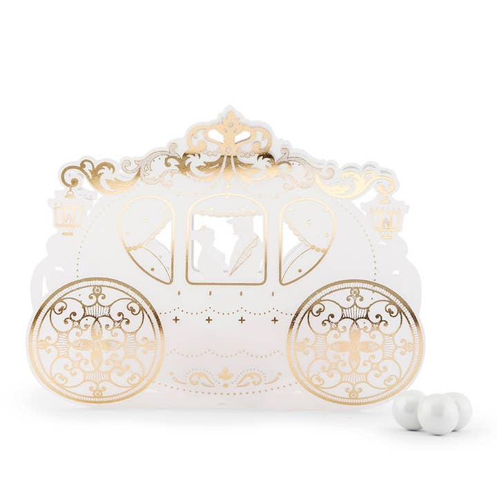 Weddingstar Inc. - Wholesale Party Favor Bag/Box - Cinderella Wedding Carriage Favor Box