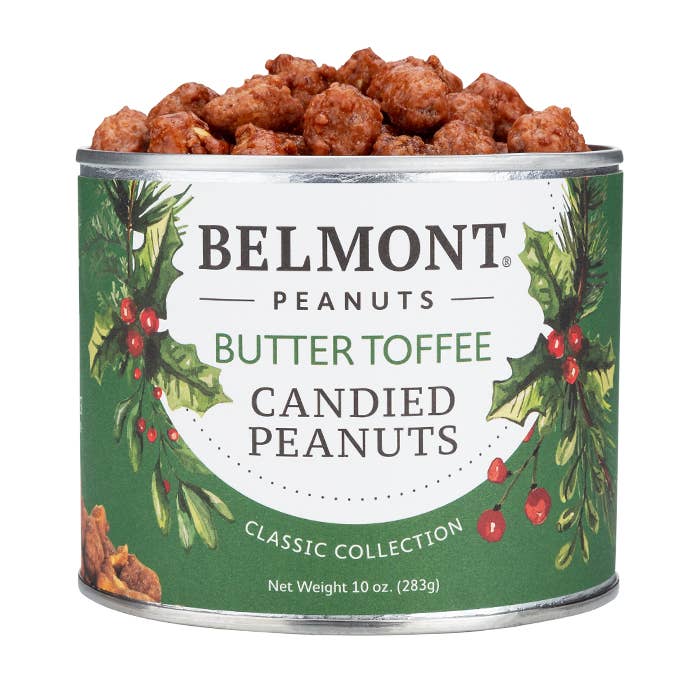 Holiday Butter Toffee for wholesale by Belmont Peanuts