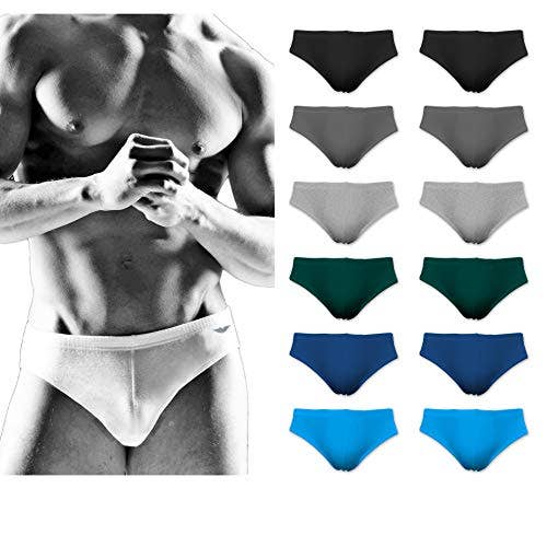 I-Wear Brands – wholesale Underwear – Men's – 12 Pack of Men's 24/7 Basics Sport Bikini Briefs2