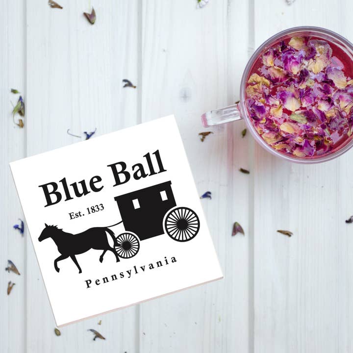 Lucky Mfg. Co. - Wholesale Coasters - Blue Ball PA 1833 || Iconic Lancaster County