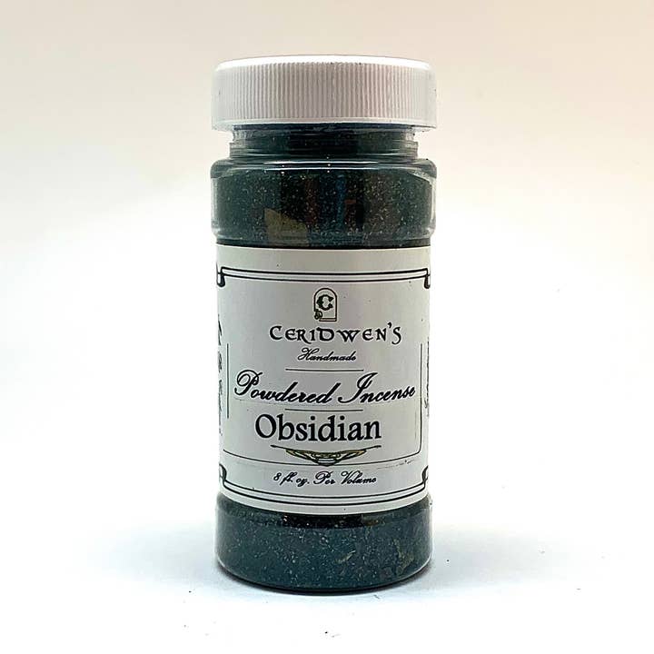 Ceridwen’s - Wholesale Incense - Obsidian Powdered Incense - protection, healing, intuition0