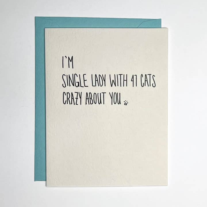 Gratulationskort • Galen om dig för wholesale av Draft Paper Co.