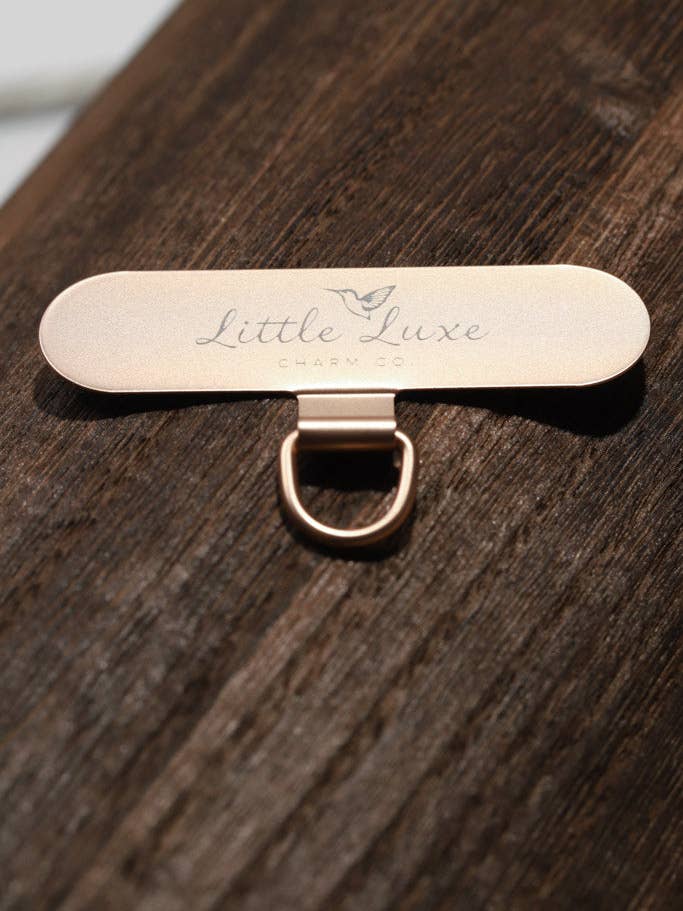 Rose Gold Phone Case Insert for Phone Strap for wholesale by Little Luxe Charm Co.