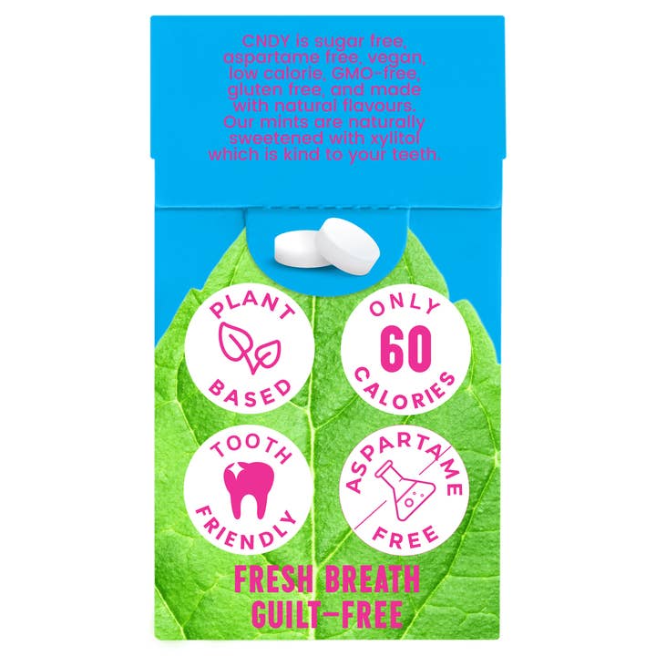 Chewsy - Wholesale Mints - CNDY Mints Spearmint Sugar Free4