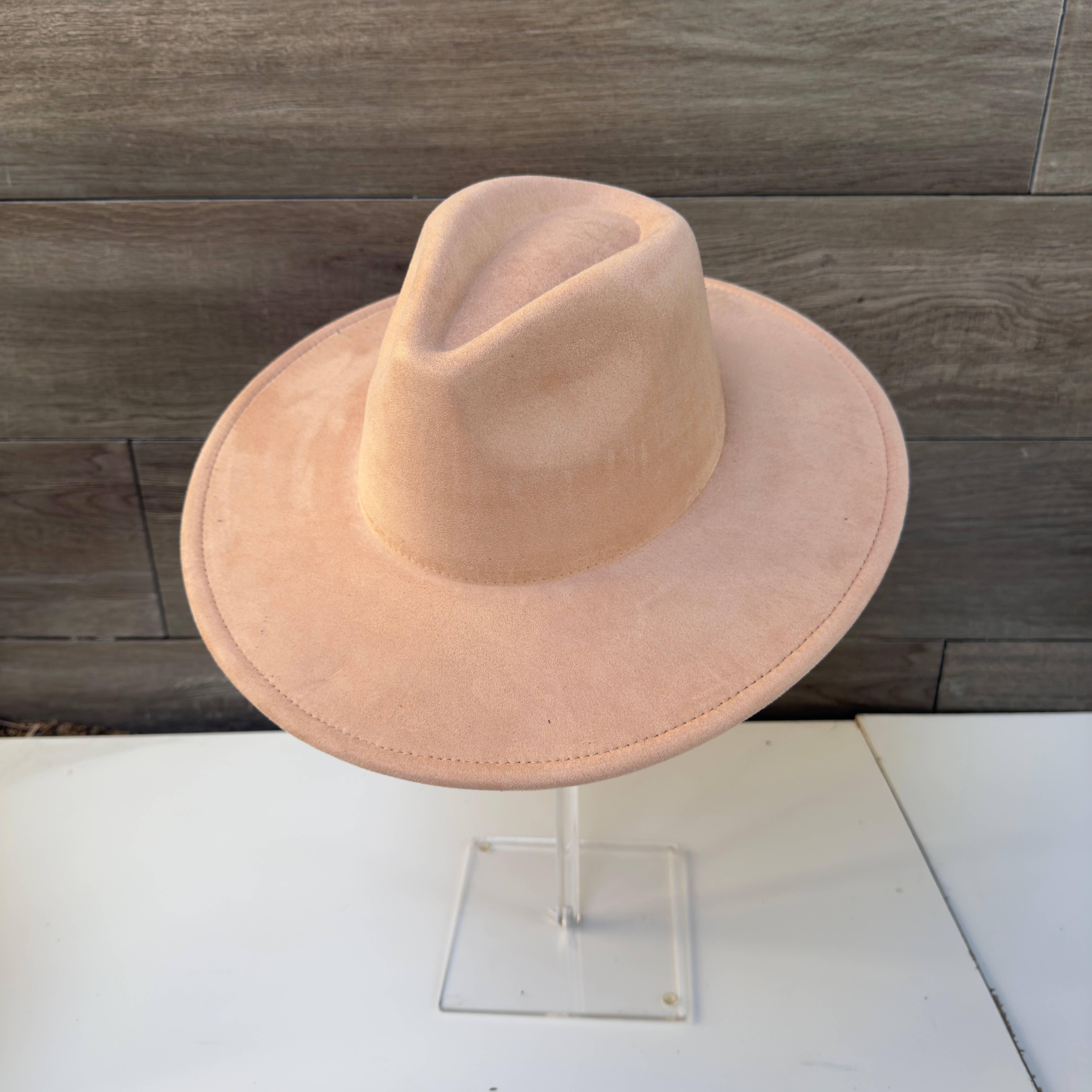 Queens INC - Wholesale Fedora - Women's - Best seller Fashion Classic Wide Brim Suede Primium  Hat22